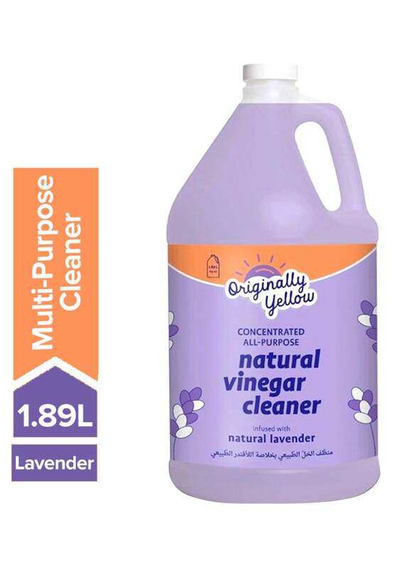 

Originally Yellow Concentrated All Purpose Natural Vinegar Spray with Lavender, 1.89 Liter