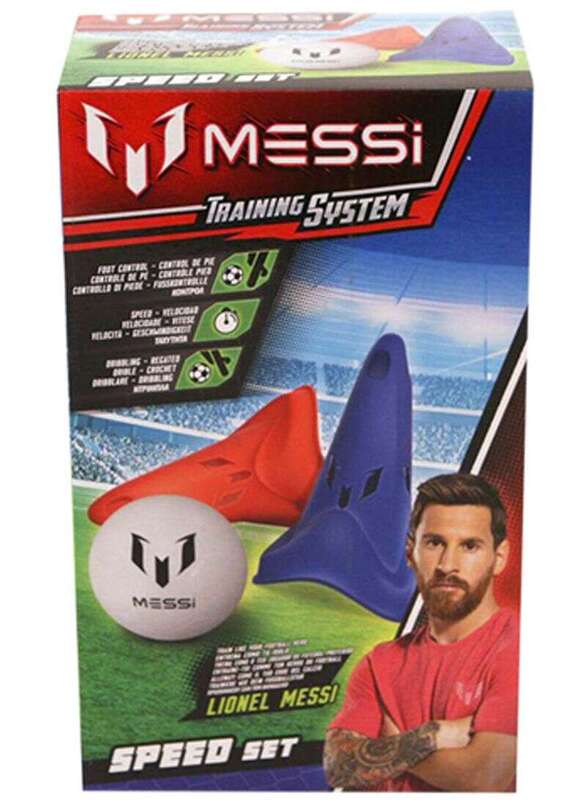 Funtastic Messi Training System Speed Set, 3 Pieces, Ages 4+, Multicolour