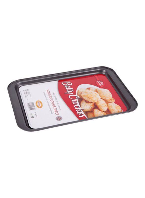 

Betty Crocker 37 cm Non-Stick Cookie Sheet Pan, 37 x 25.5 x 1.6 cm, Grey