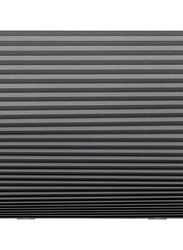Block-Out Pleated Blind, 190 x 100cm, Grey