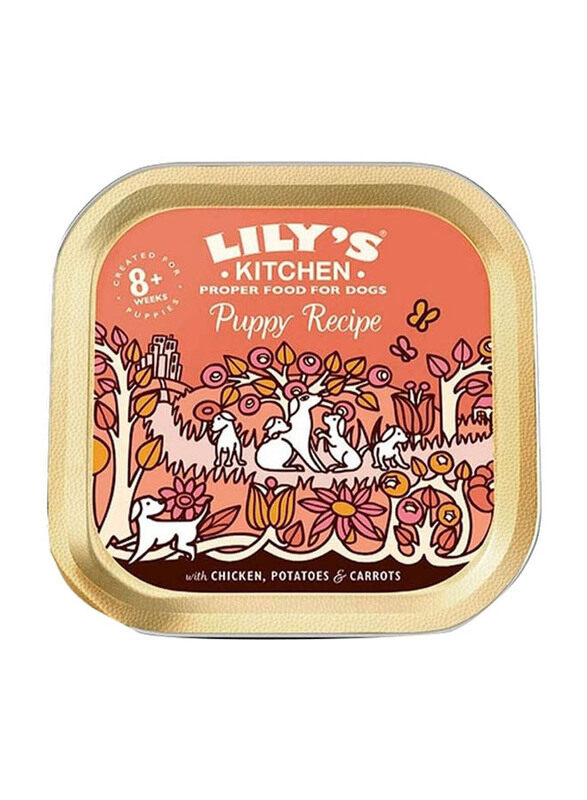 

Lily's Kitchen Wet Dog Tray Puppy Recipe Chicken, 150g