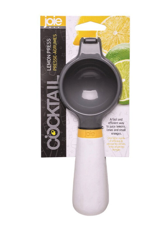 

Joie Cocktail Lemon Press, White/Black