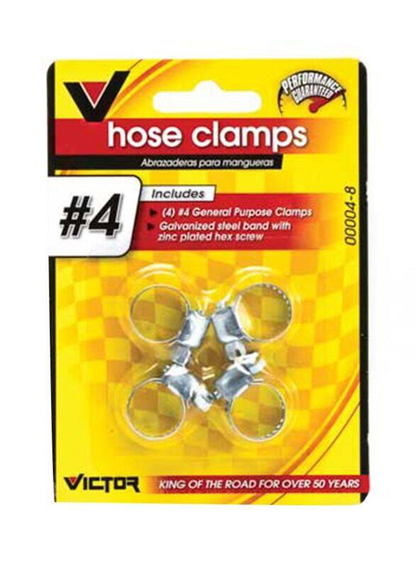 

Victor Hose Clamp, 4 Pieces