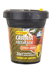 Big D 130gm 2-In-1 Citrus Grove Car Air Freshener