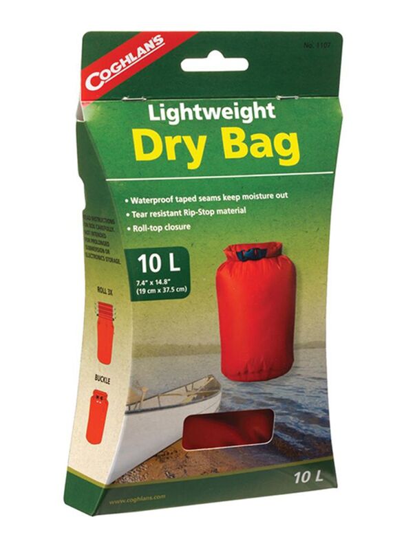 Coghlans Lightweight Dry Bag, Red