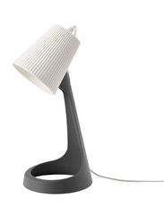Led Work Lamp, 35 x 8.6cm, White/Grey