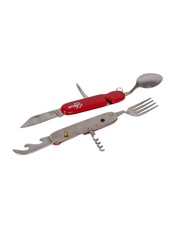 

Bo-Camp Multifunctional Cutlery Tool, Red