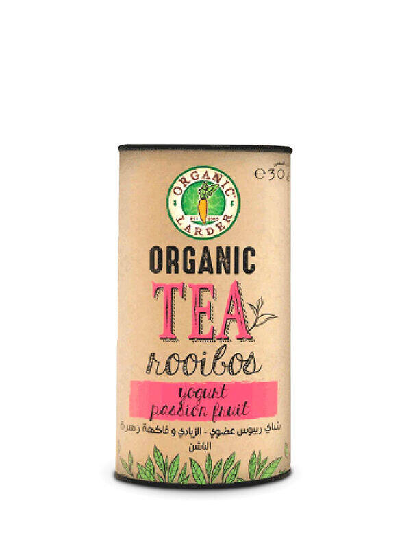 

Organic Larder Rooibos Yoghurt Passionfruit Organic Tea, 30g