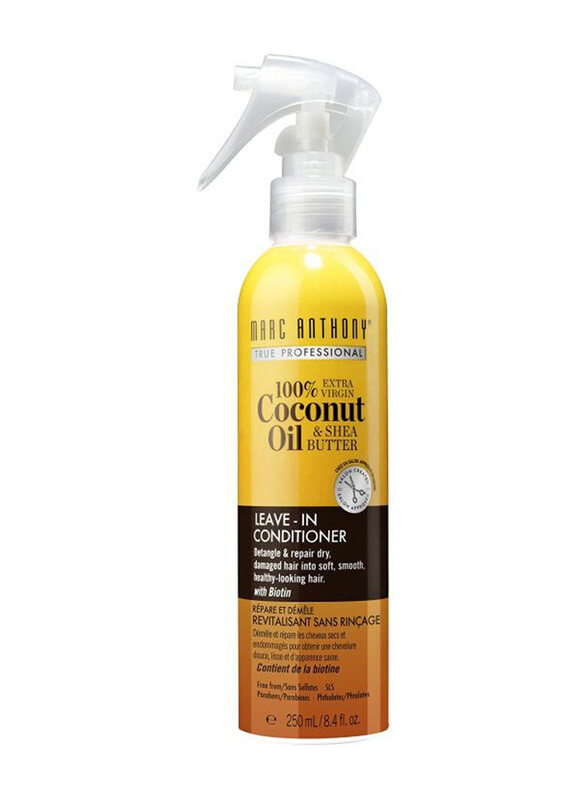 

Marc Anthony Extra Virgin Coconut Oil And Shea Butter Leave-In Conditioner for All Hair Types, 250ml