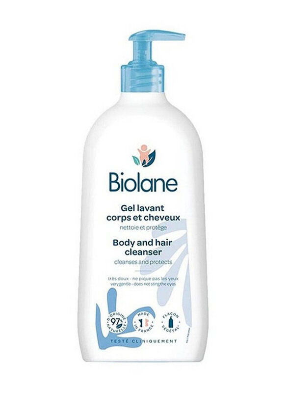 

Biolane 350ml Body And Hair Cleanser, White