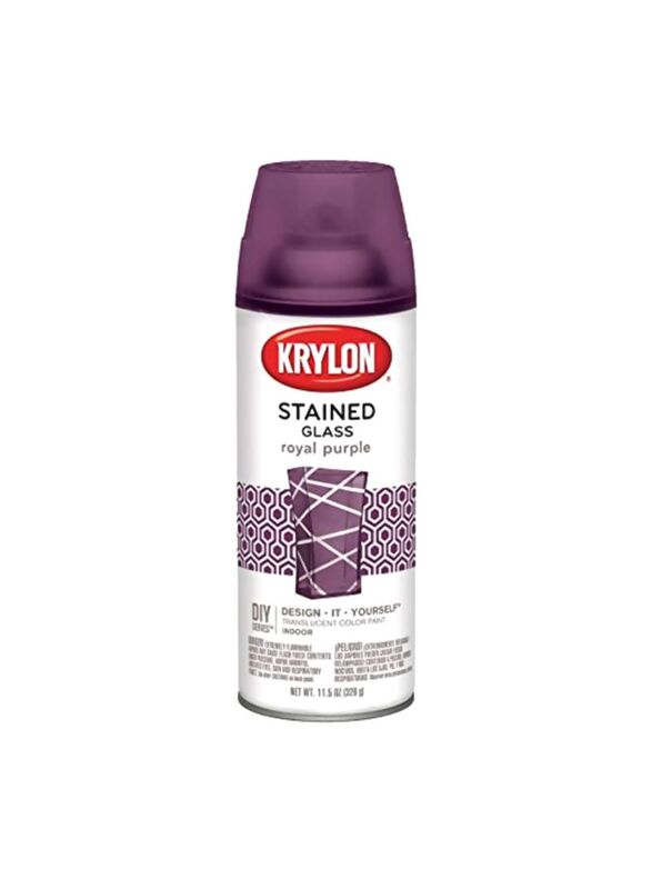 Krylon Stained Glass Paint, 326ml Purple