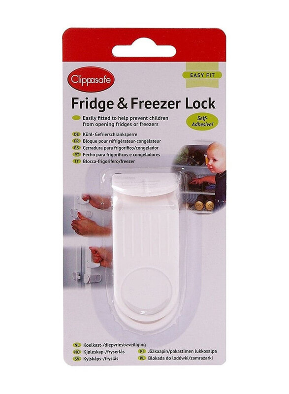 

Clippasafe Fridge & Freezer Lock, White