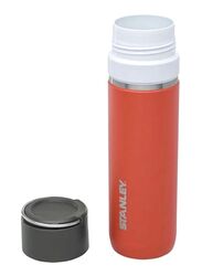 Stanley 700ml Ceramivac Salmon Water Bottle, Orange/Grey