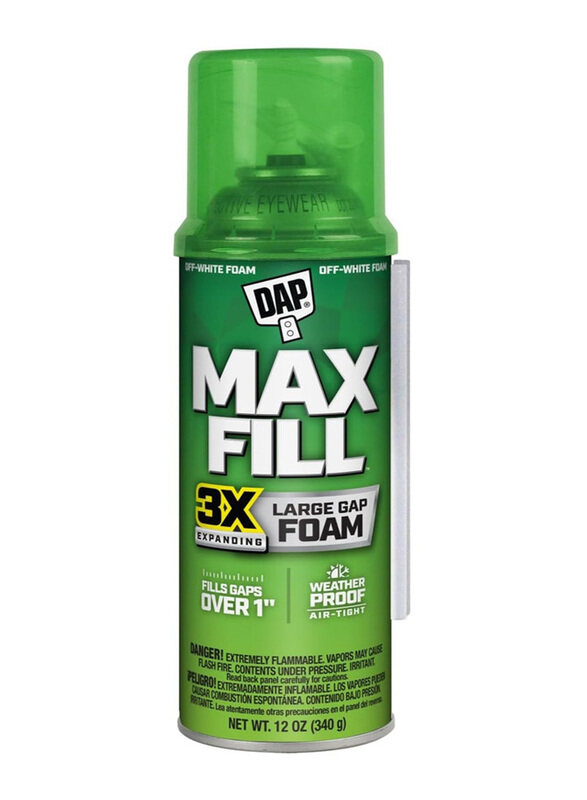 

Dap 340gm Max Fill Straw Foam, Off White