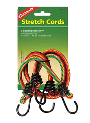Coghlans Stretch Cord, 2 Pieces, 20 inch, Multicolour