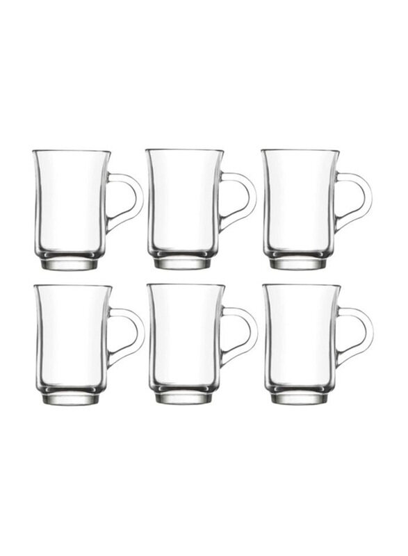 

Lav 155ml 6-Piece Ada Tea Glass Set, Clear