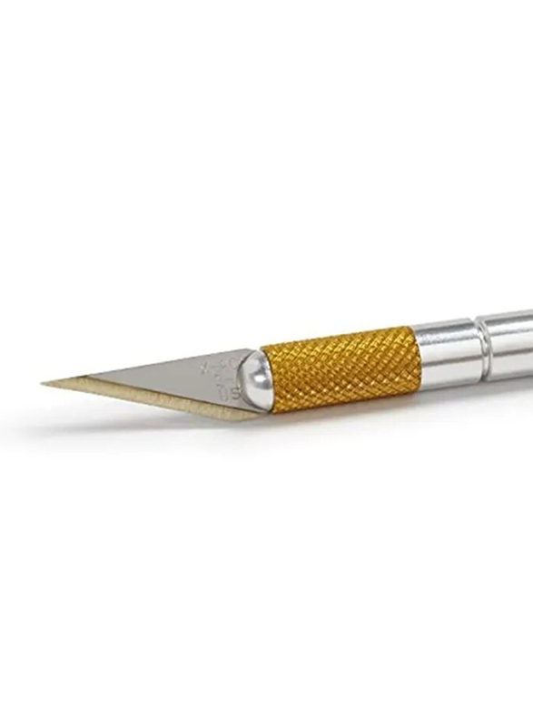 X-Acto Z Series Knife with Safety Cap, Silver/Gold