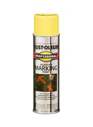 Rust-Oleum Professional Inverted Marking Paint Spray, 425gm, Yellow