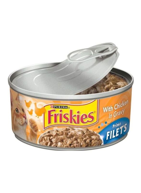 Purina Friskies Prime Fillet with Chicken in Gravy for Cats, 156g