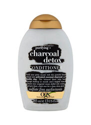 OGX Purifying+ Charcoal Detox Conditioner for Hair Types, 385ml