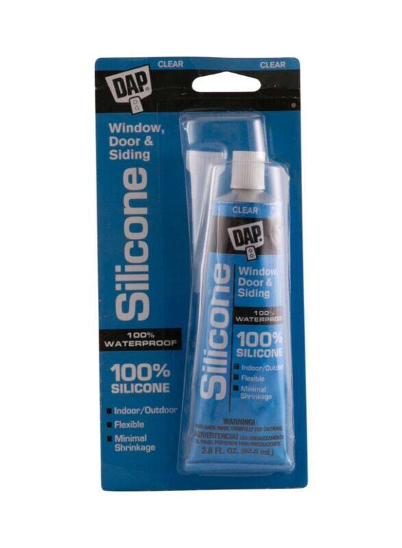 

Dap 2.8oz Silicone Sealant, Multicolour