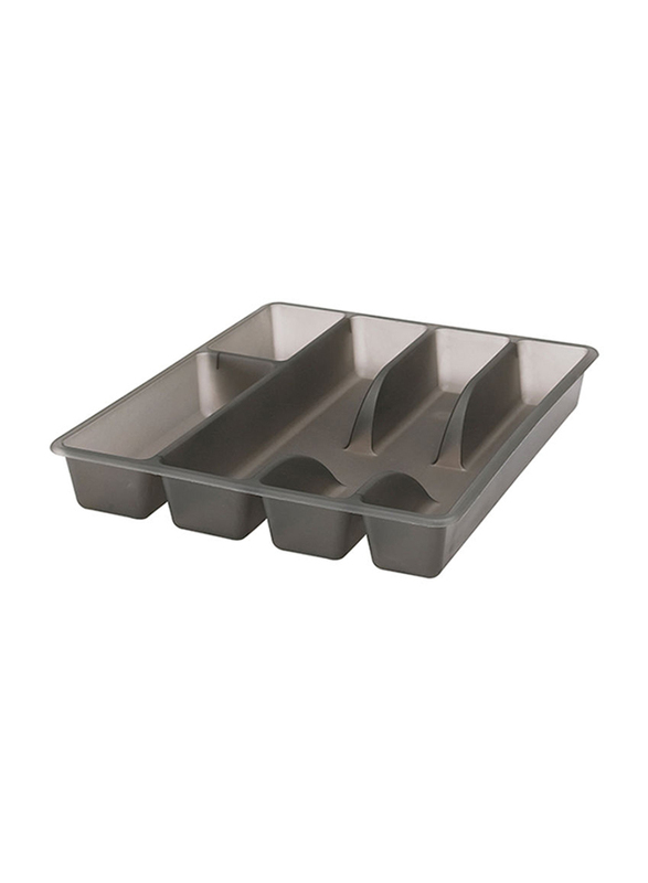 Cutlery Tray Storage, 31x26x4 cm, Grey