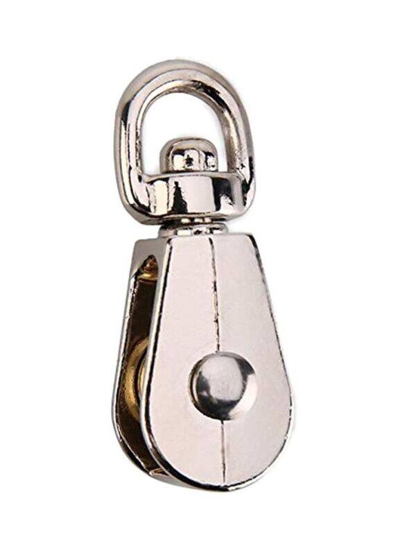 

Campbell Chain Single Sheave Pulley, Silver
