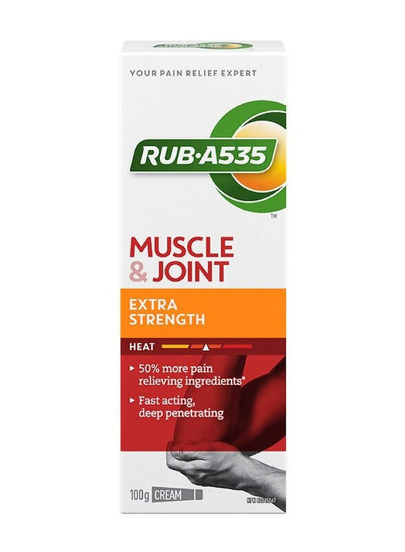

Rub A535 Muscle Joint Extra Strength Heat Cream, 100g