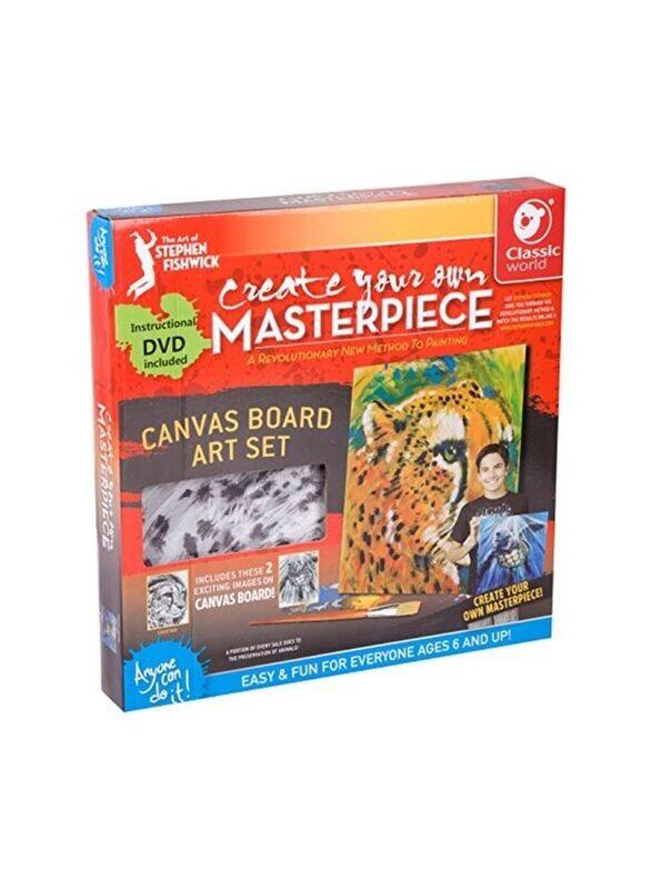 

Classic World Canvas Board Art Set, 1 Piece, Multicolour