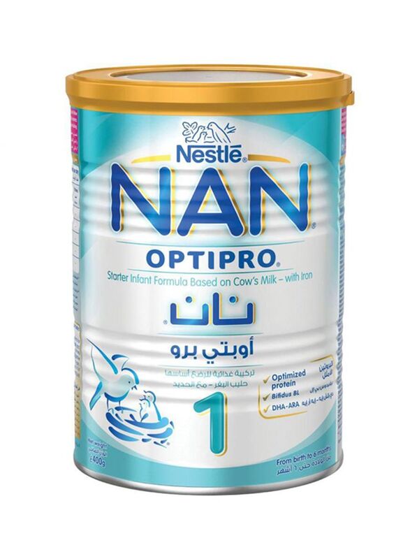 Nestle Nan Optipro Milk Based Baby Food Powder, 0-6 Months, 400g