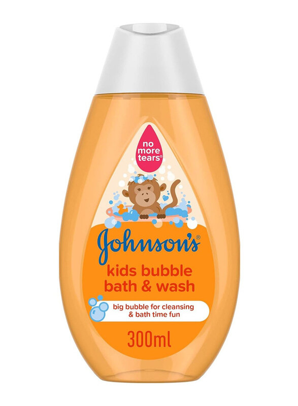 

Johnson's 300ml Kids Bubble Bath & Wash, Orange