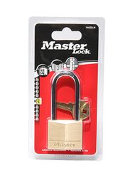 Master Lock 40mm Brass Body Padlock, Gold