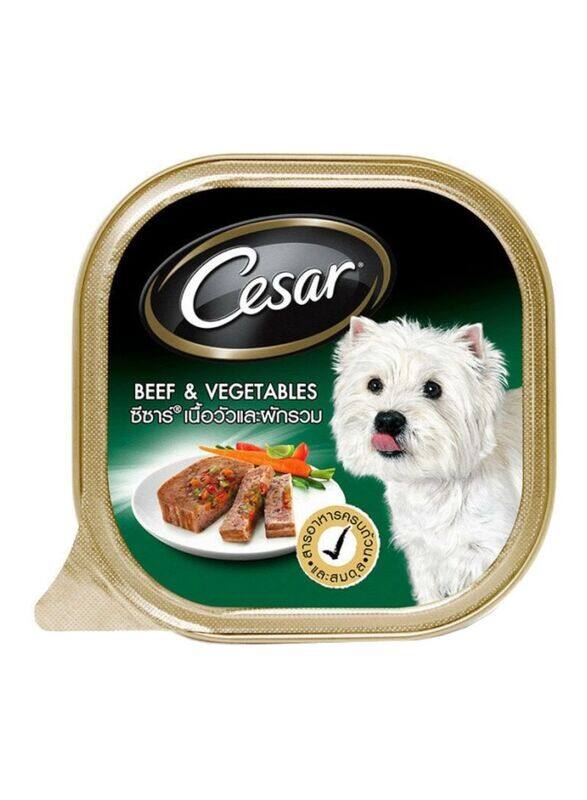 

Cesar Beef And Vegetables Wet Dog Food, 100g