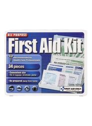 First Aid Only All Purpose First Aid Kit, 34 Pieces