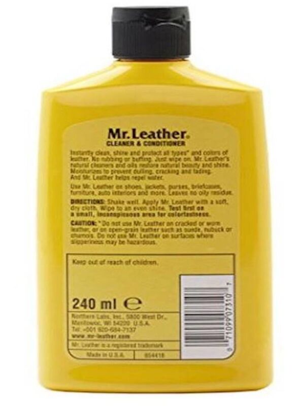 Formula 1 Mr Leather Liquid, Yellow