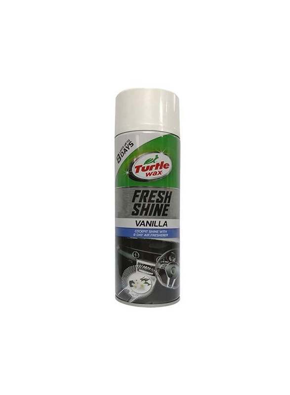 Turtle Wax 500ml Fresh Shine Vanilla Air Freshener, Multicolour