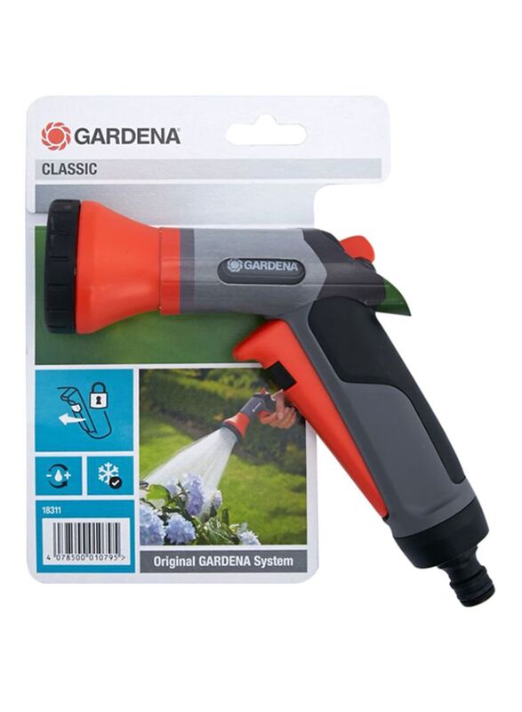 Gardena Classic Water Sprayer, Grey/Black/Orange