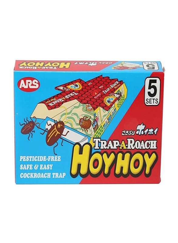 

Trap A Roach Hoy Hoy Cockroach Trap Set, 5-Pieces, Multicolour