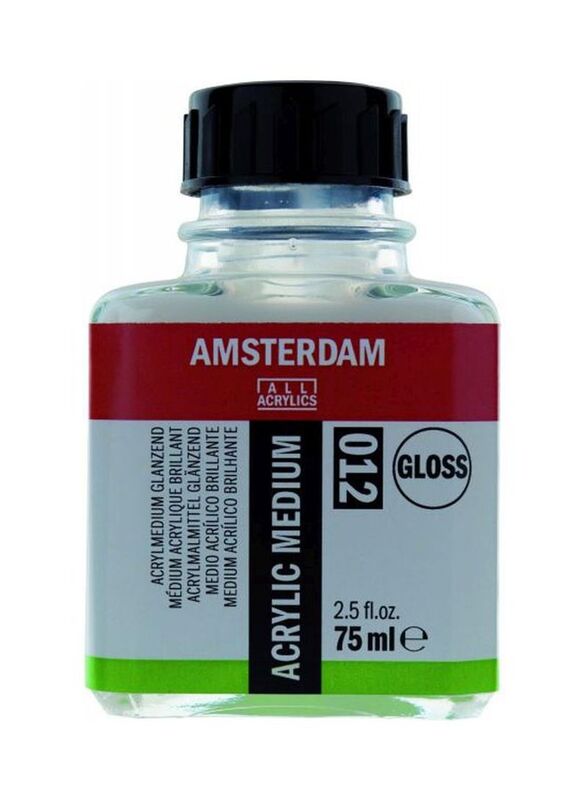 Amsterdam Slow Gloss Acrylic Medium, 75ml, 012, White