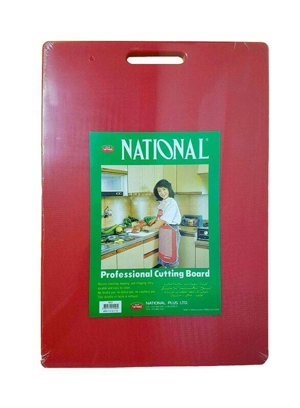 

National 46cm Cutting & Chopping Board, Red