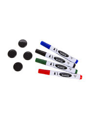 Darice 8-Piece Dry Erasable Marker Set, Multicolour