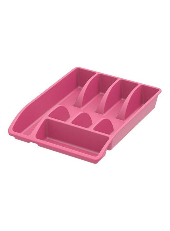 

Cosmoplast Plastic Cutlery Tray, Large, Pink