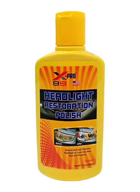 

X-pro 350ml Headlight Restoration Polish, Yellow