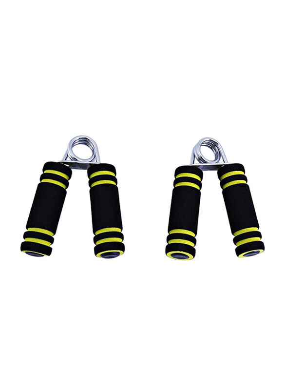 

Ta Sports Fitness Training Foam Hand Grip Set, 2 Piece, Black/Yellow