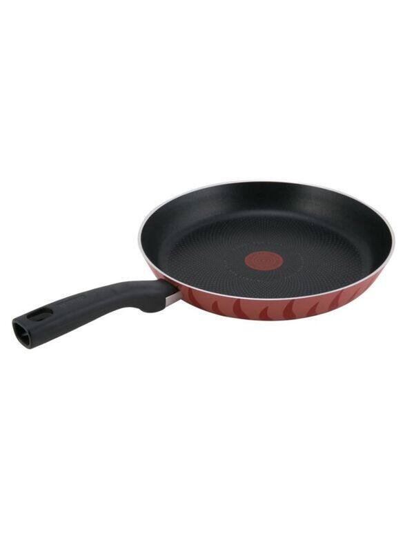 

Tefal 32cm Flame Frying Pan, Red/Black