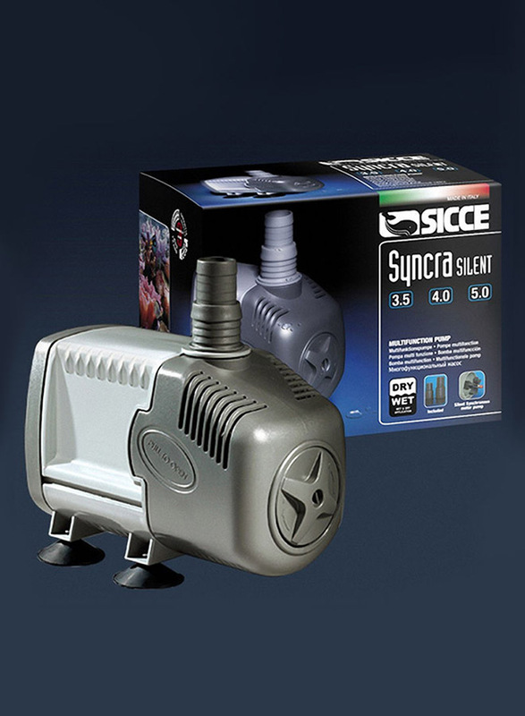 Sicce Syncra Aquarium Pump, Black/Grey