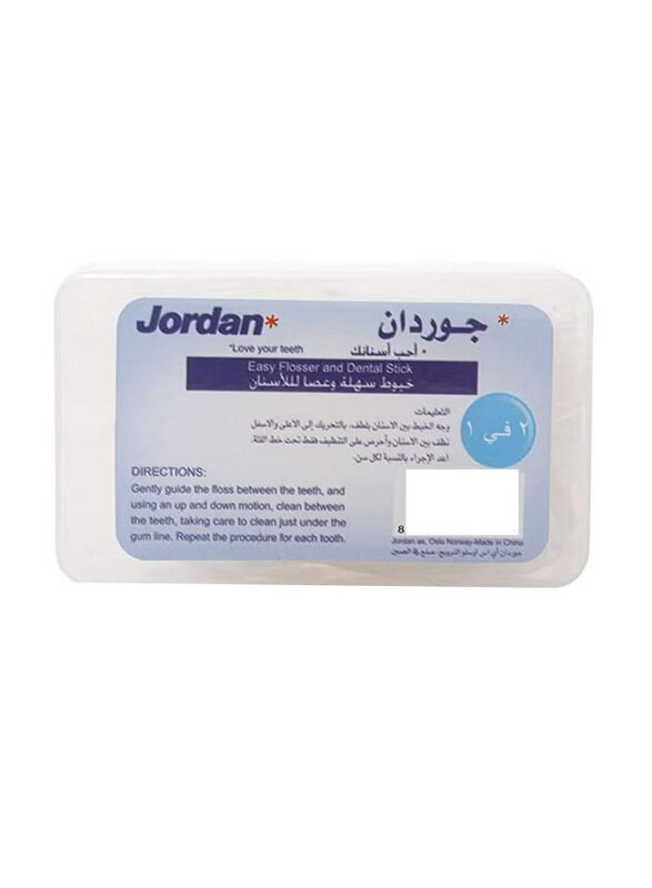 

Jordan Easy Flosser & Dental Stick, 50 Pieces