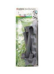 Gardena 10-Piece Pipe Peg, Grey