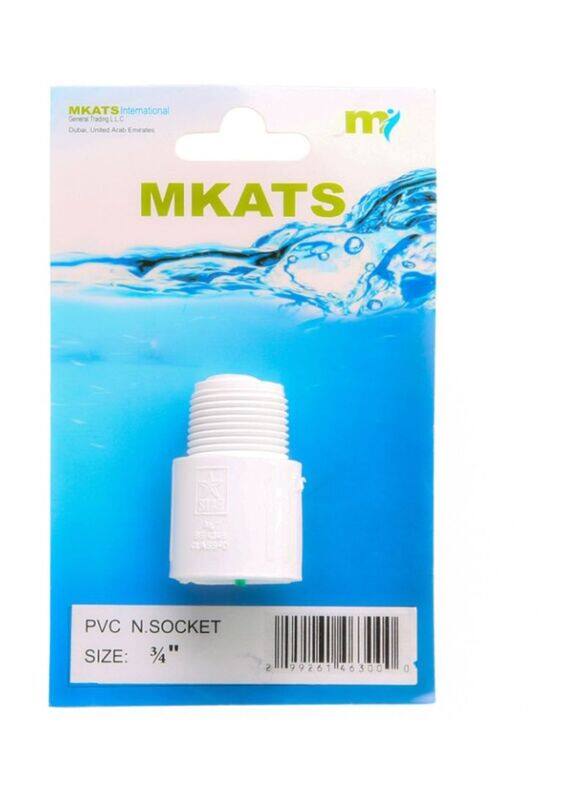 

Mkats PVC N. Socket, White