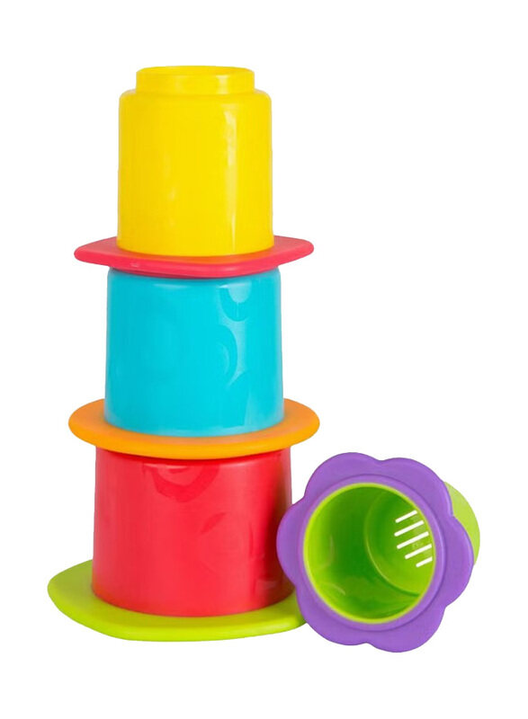 

Playgro Chewy Stack & Nest Cups Set, Assorted